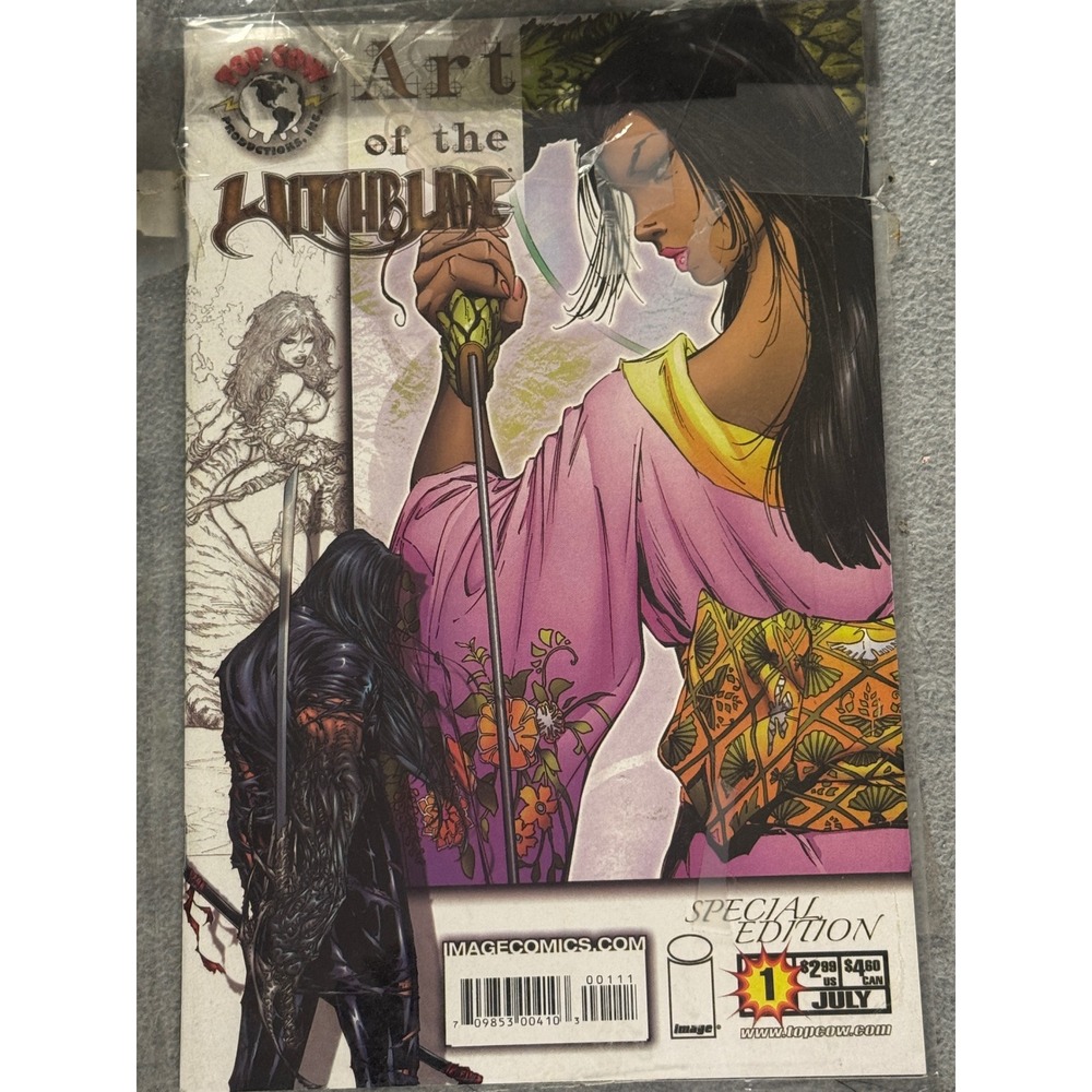 Art of the Witchblade Special Edition 1 Top Cow Image Comics July 1990s Art Book